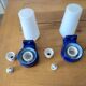 Sigvard Bernadotte bathroom wall lights for Ifö 1960s vintage