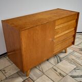 Vintage Oak Sideboard by Jiří Jiroutek, 1960s, Czechoslovakia