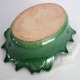 Ceramic hollow dish, sunflower model, vintage Appolia brand