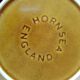 Set of 2 vintage Hornsea Saffron round ceramic tins