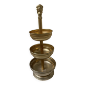 Vintage gilded brass servant