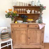 Sideboard old wooden dresser two bodies