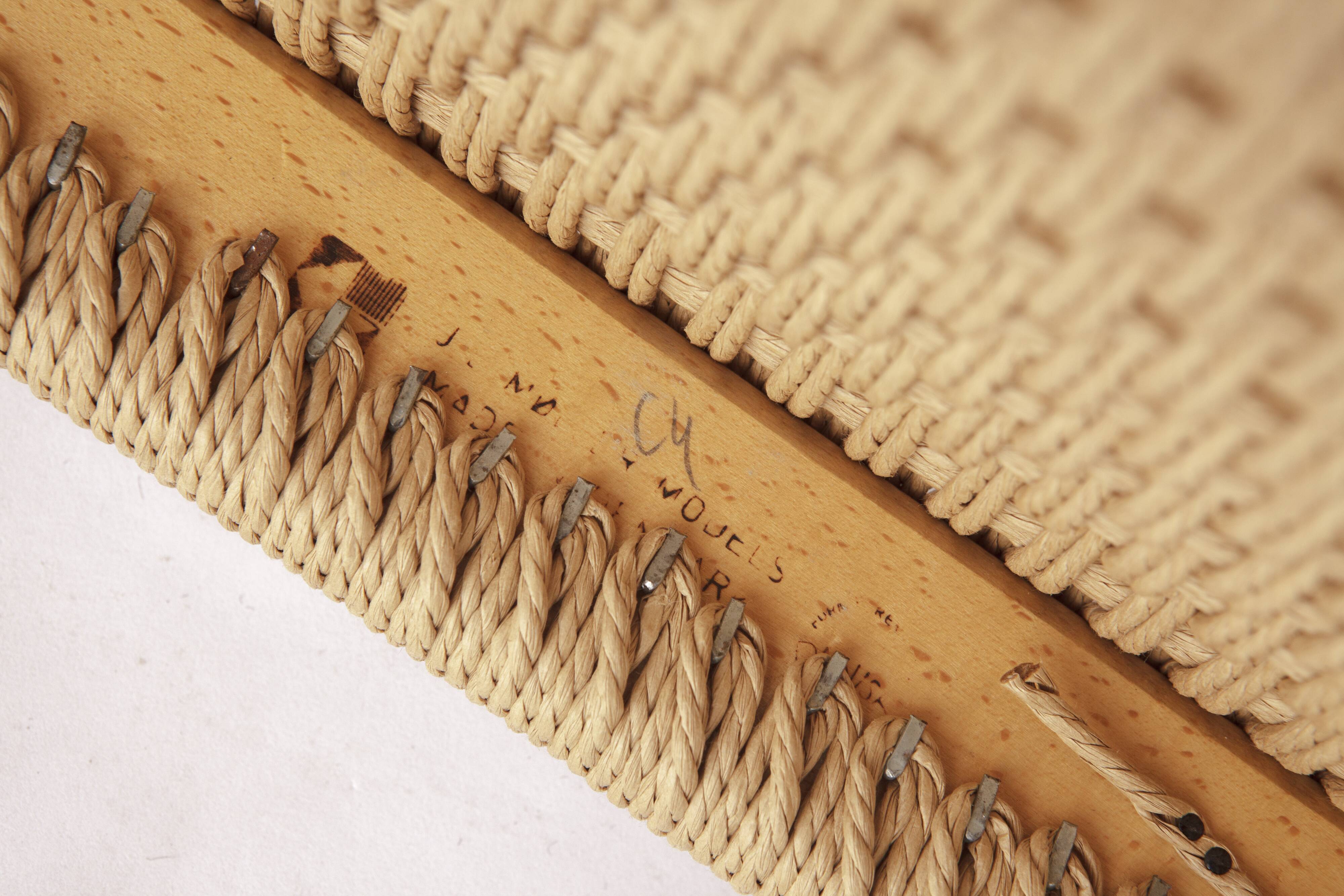 Set of 4 Niels Otto Møller Model 84 Chairs – Danish Teak & Paper Cord, 1970