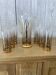 Set of 6 glasses and matching carafe