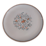 Plat à gâteau en faïence de Gien modéle Sainfoin