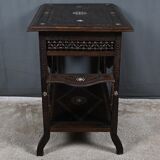 Syrian walnut table – late 19th century