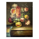 Nature morte - huile sur bois