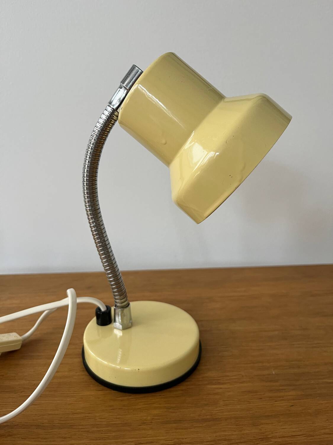 Mini lampe de bureau en métal vintage