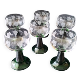 6 Alsace white wine glasses Luminarc