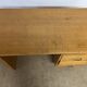 Old wooden desk and armchair