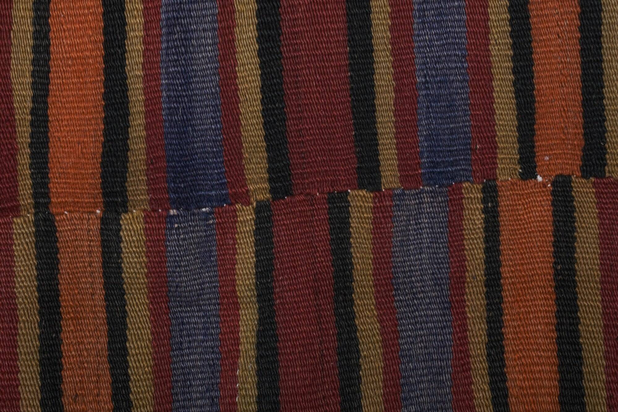 Vintage Turkish kilim handwoven 275x380 cm