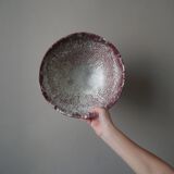 Handmade ceramic salad bowl, handcrafted pottery, handmade object