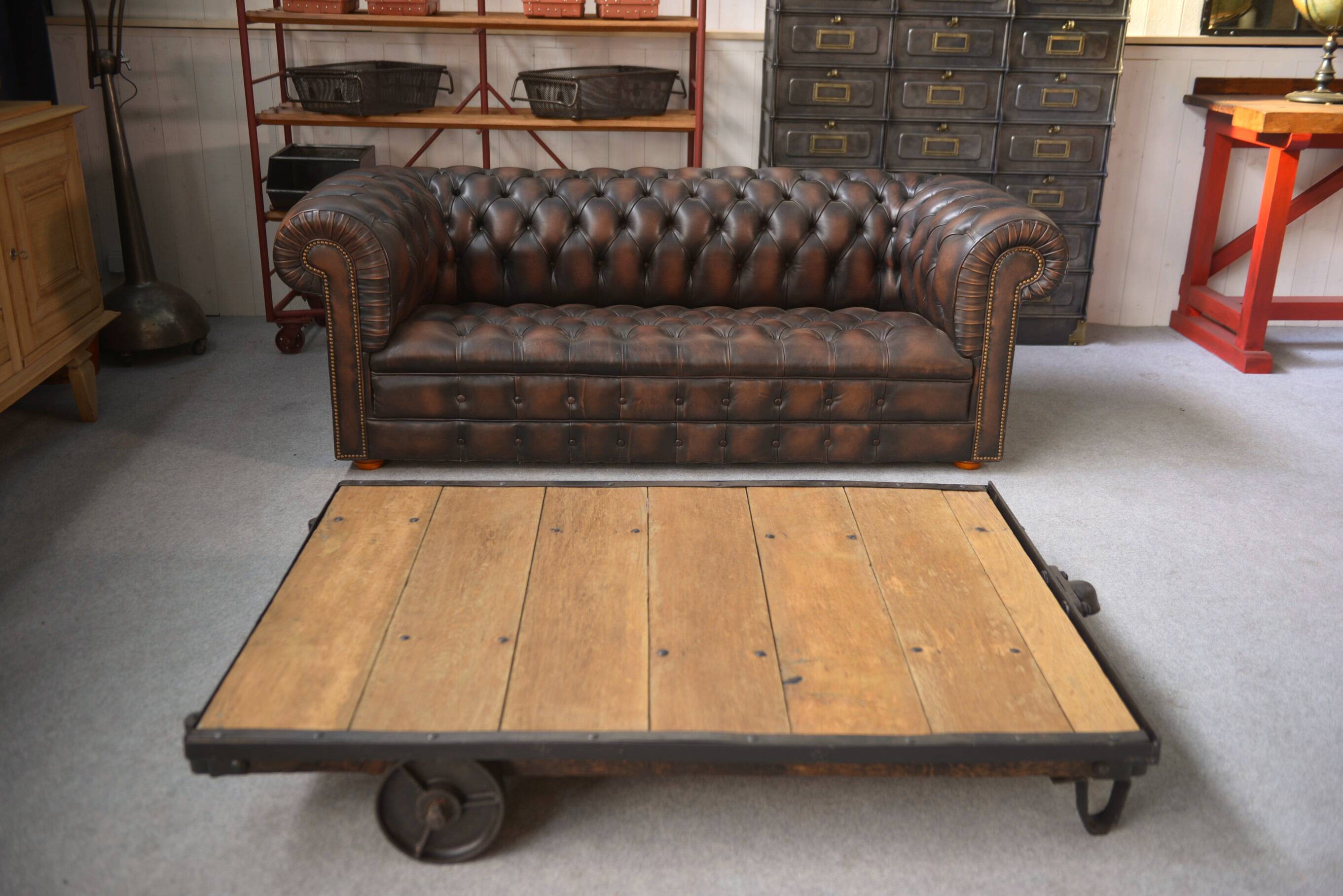 SNCF coffee table stamped Paris