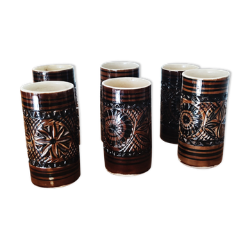 Lot de 6 tasses