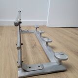 Porte-manteaux en aluminium vintage