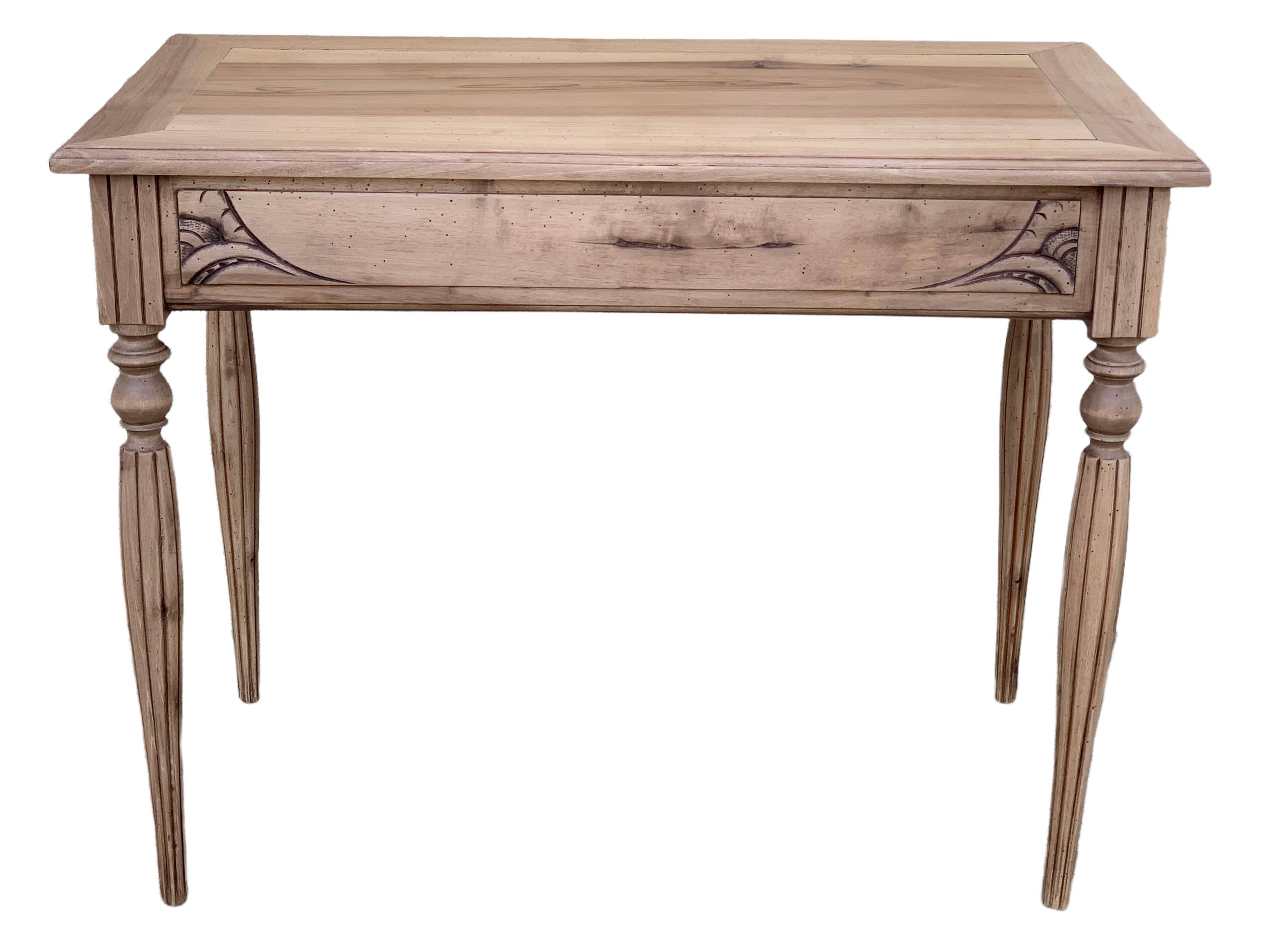 Art Deco office 1930 walnut raw wood