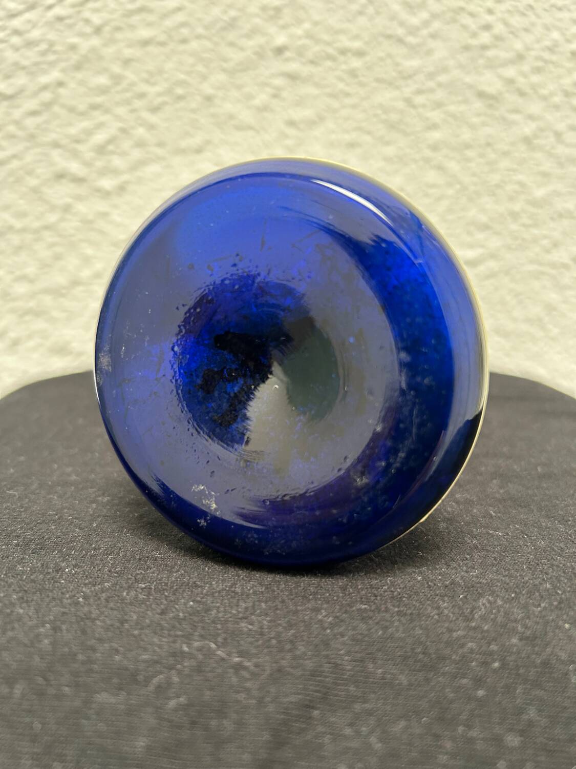 Théodore Legras - Art Nouveau Blue Gilded and Enameled Vase