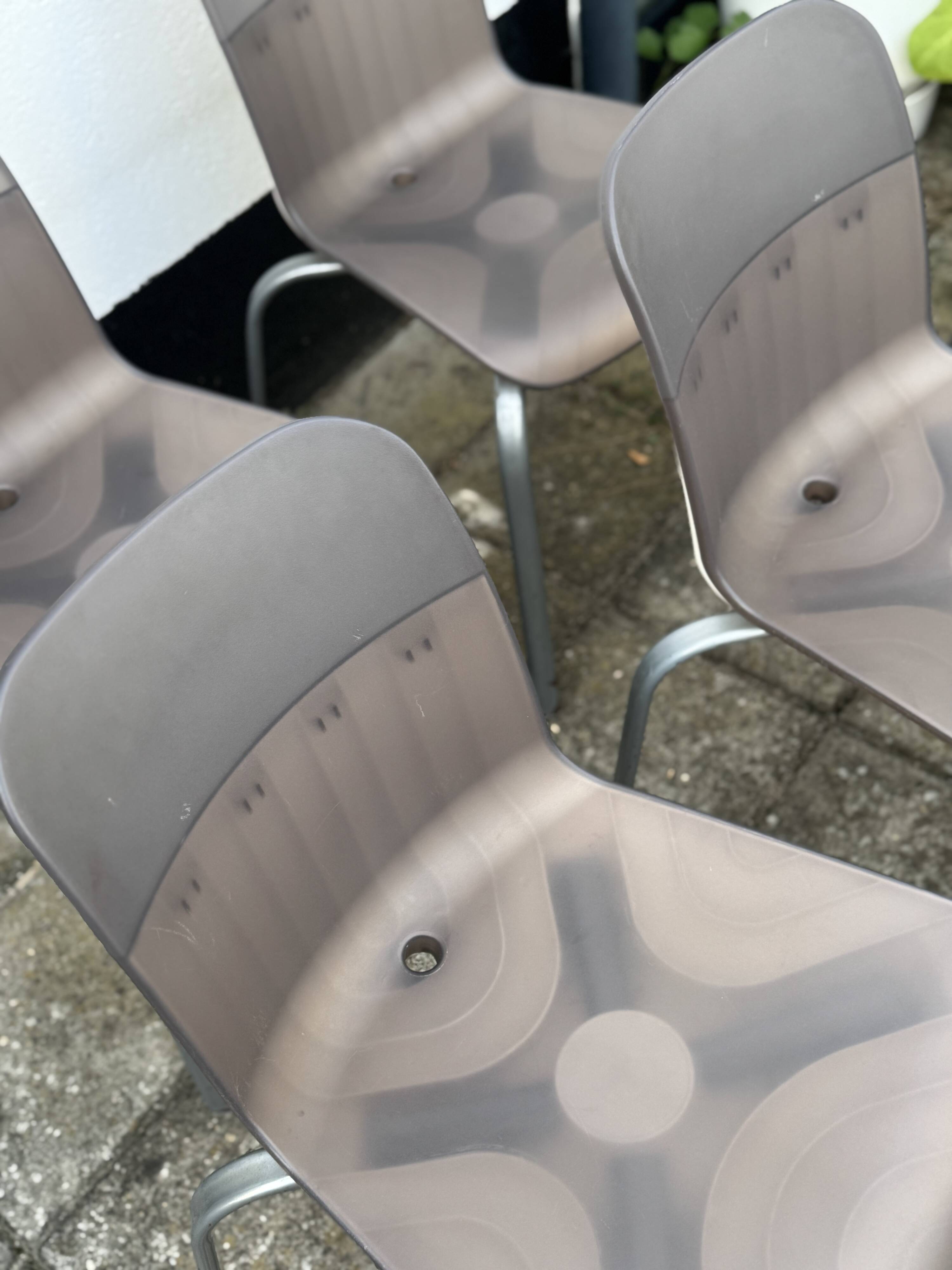 Lot de 7 chaises Ikea PS par Ehlen Johannson