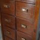 Classification cabinet mahogany drawers Netherlands 1930s
