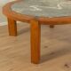 Table basse en marbre des années 1970