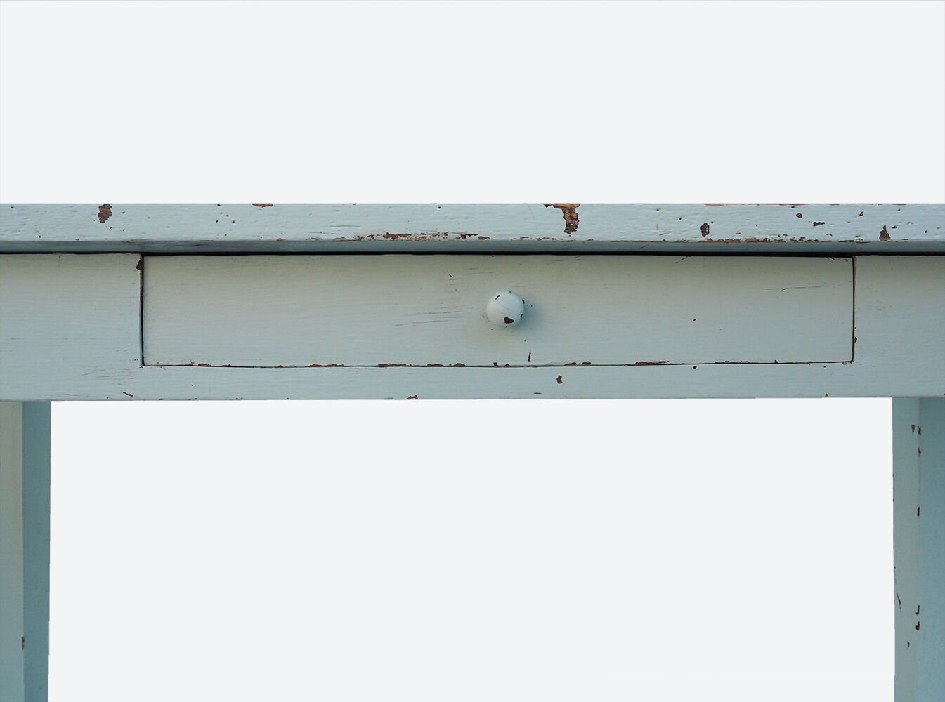 Old painted farmhouse table