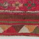 Red & Pink Hallway Vintage Runner Rug, 80x306Cm