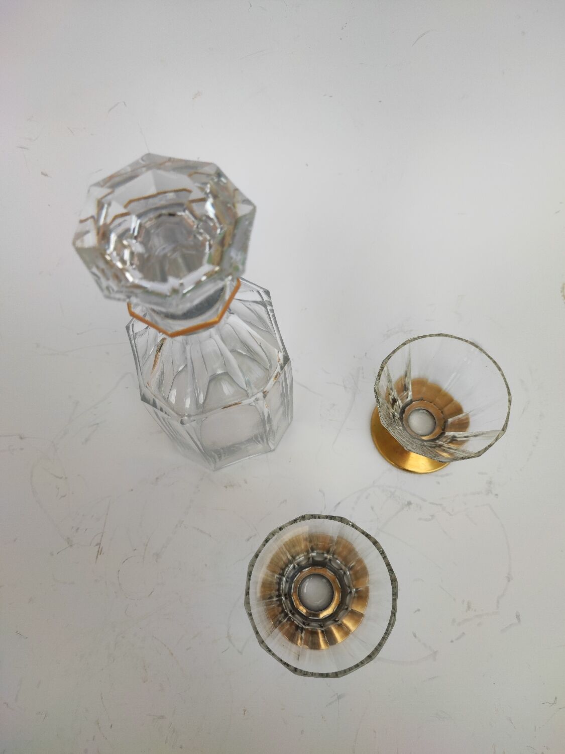 Lovers crystal liqueur set
