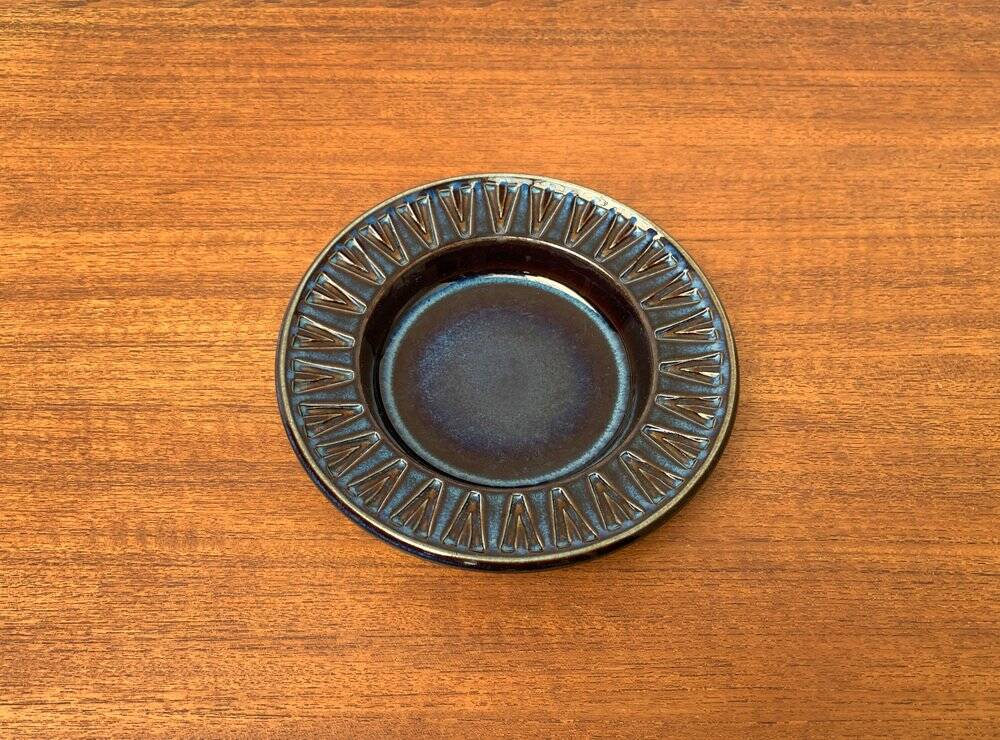 Danish ceramic bowl from the mid-century by Søholm, 1960s.