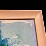 Painting on canvas signed Moun-Pollat