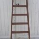Old wooden painter's scale with 2 panels