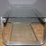 Coffee table with two trays circa 1970