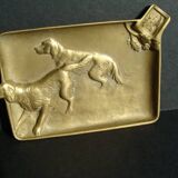 Cendrier ancien / Chiens de chasse / Setter