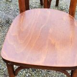 Set of 12 old Thonet bistro chairs