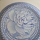 Limoges porcelain for Hermès, Paris - Set of 4 flat plates - Les Pivoines