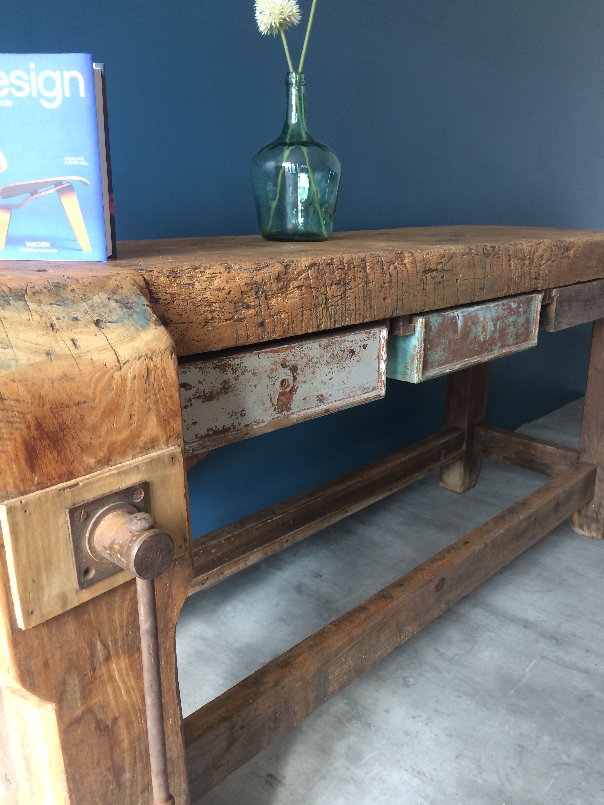 Established as a vintage solid oak carpenter