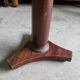 Small empire pedestal table or sellette in mahogany with marble top