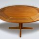 Danish Dining Table Flip-Flap Edition Dyrlund Model "Lotus" in Teak 1
