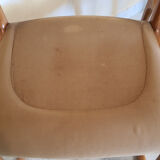 3 chairs Baumann Sled 1960 original fabric