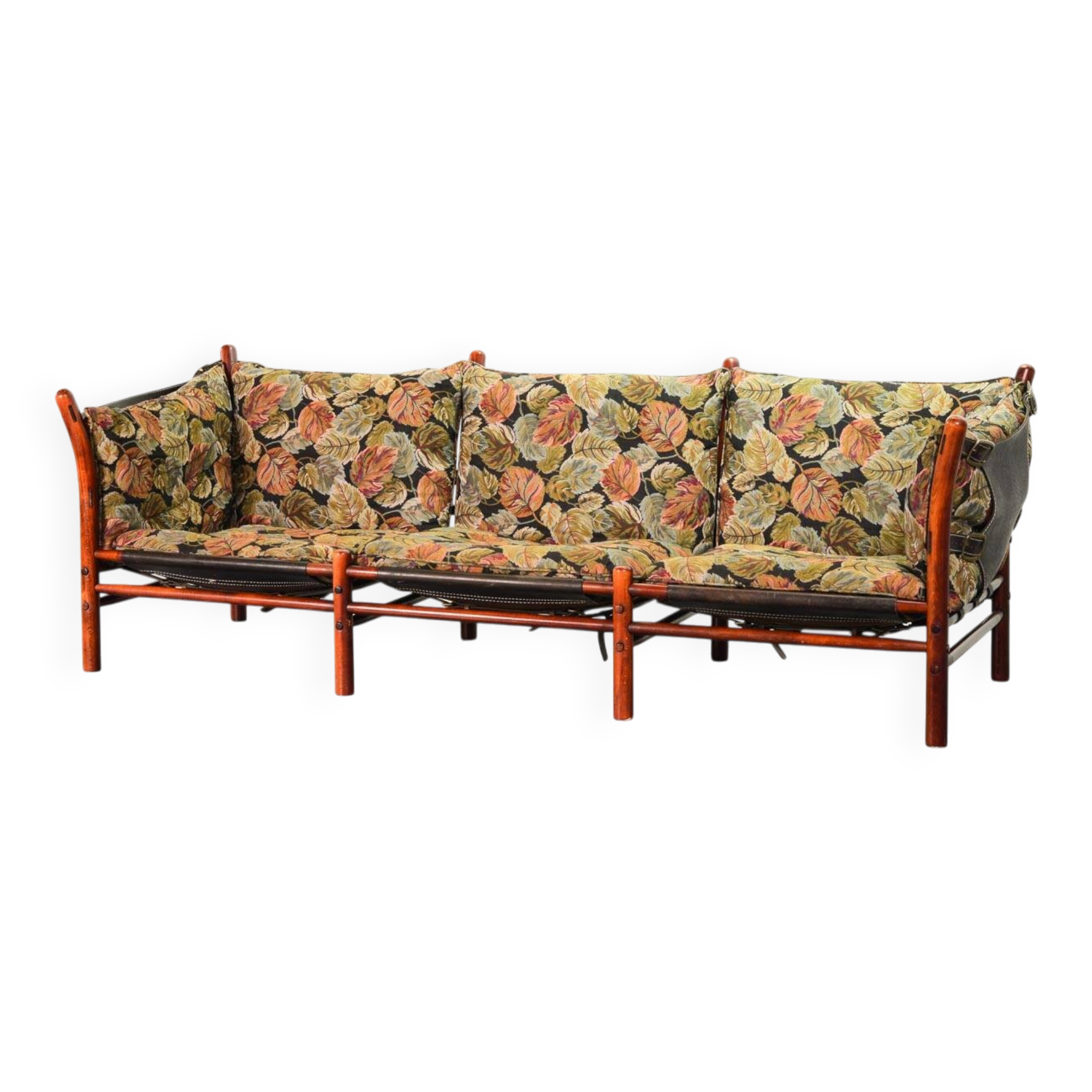 Arne Norell 3-Seat Ilona Rosewood Sofa for Arne Norell AB Aneby Möbler 60s