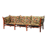 Arne Norell 3-Seat Ilona Rosewood Sofa for Arne Norell AB Aneby Möbler 60s