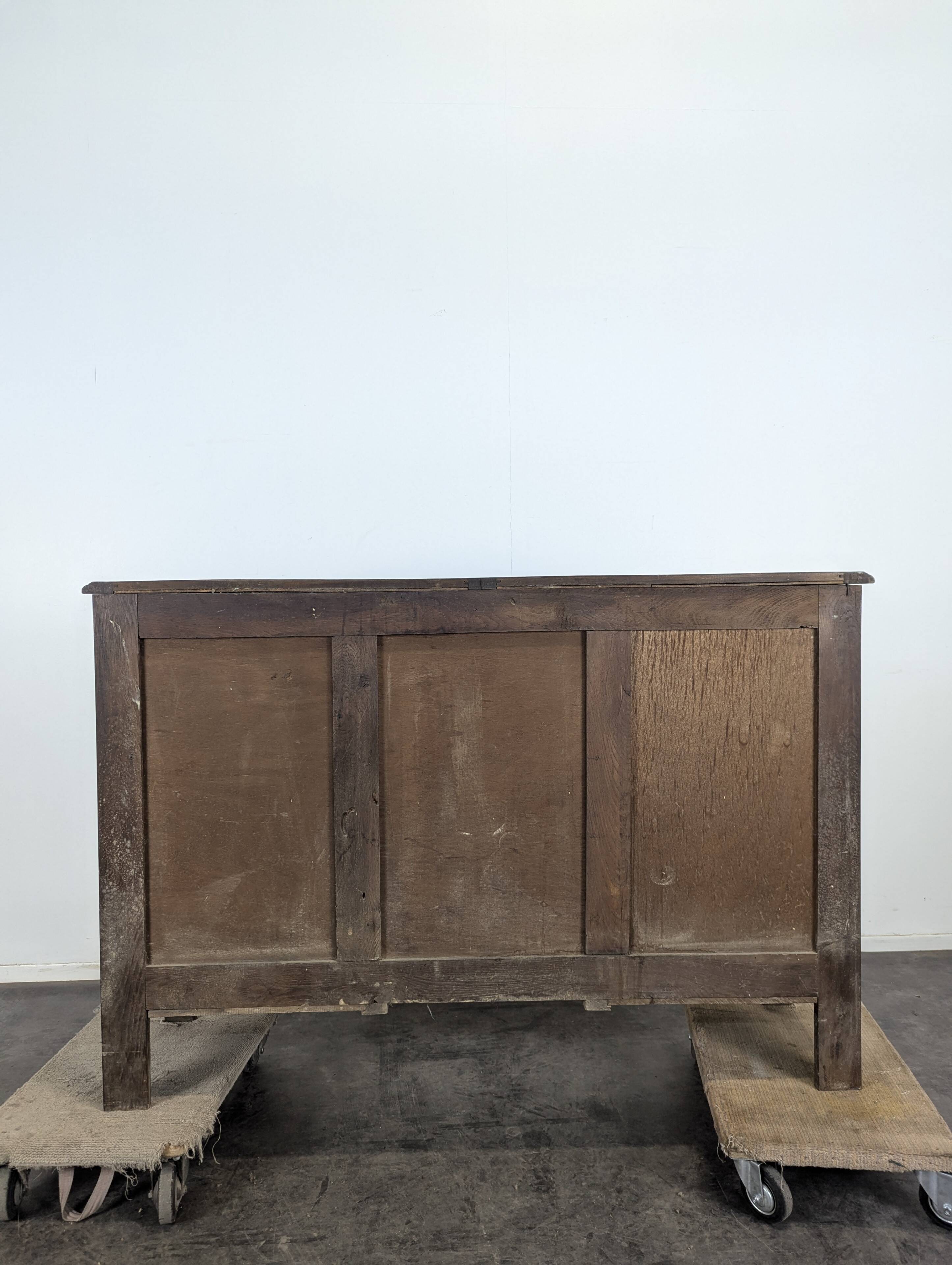 Brutalist sideboard in the spirit of Dudouyt.