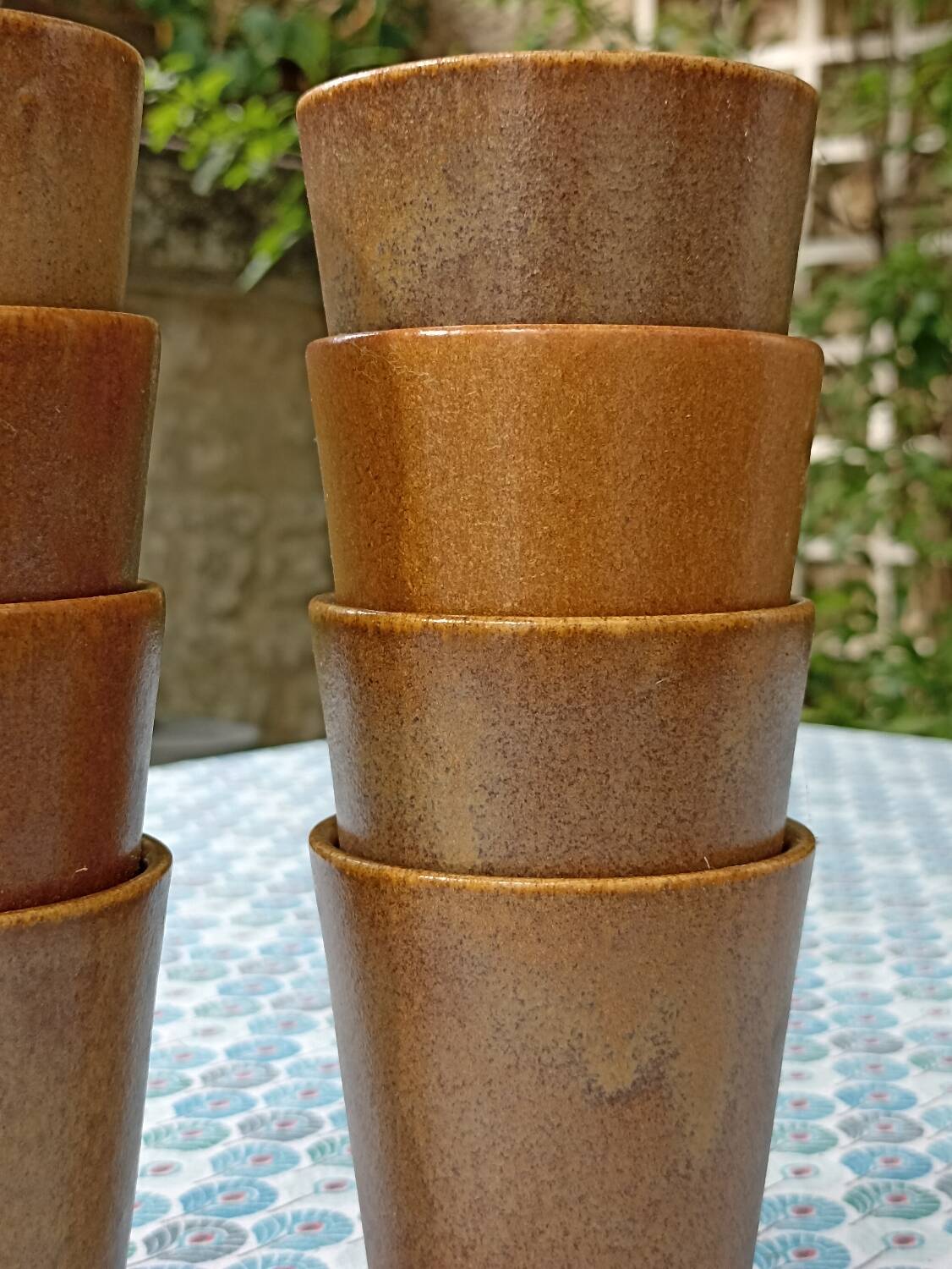 Digoin stoneware glasses