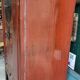 Small Asian lacquered wardrobe with 2 doors and 5 drawers.