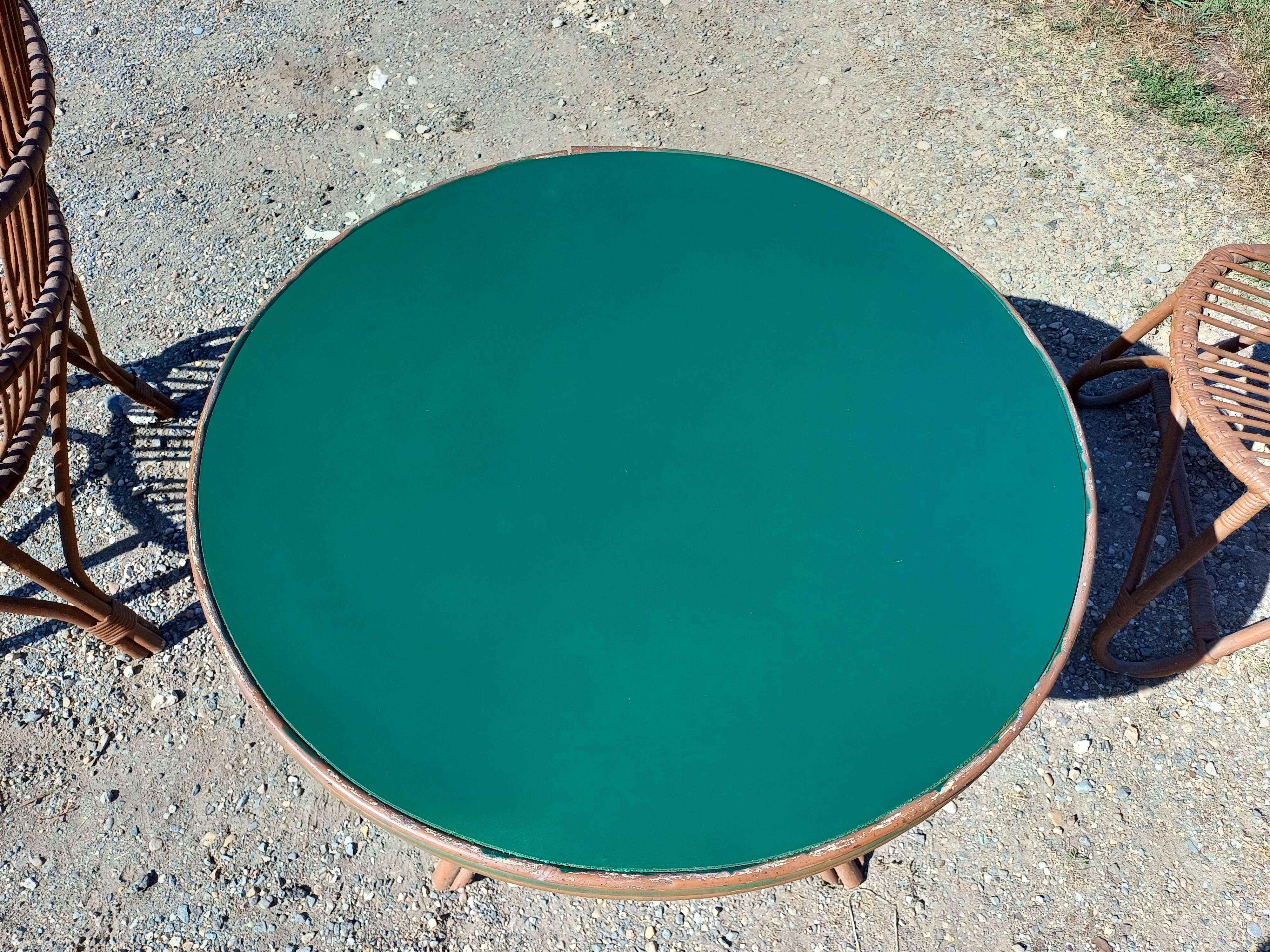 Salon de Jardin en Rotin