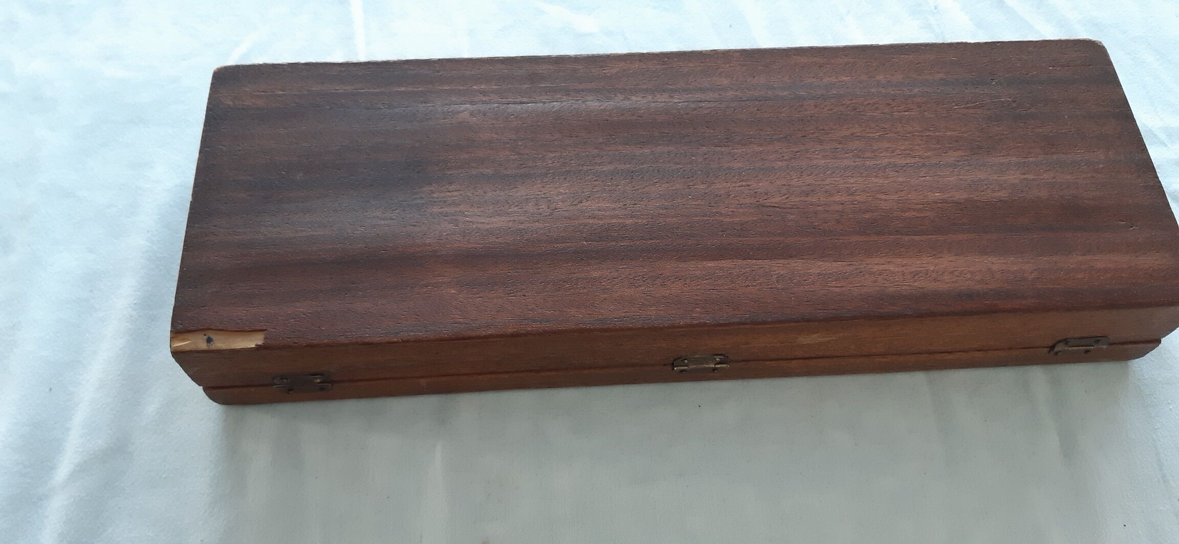 Old haberdashery and jewelry box