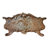 Antique French cast iron planter