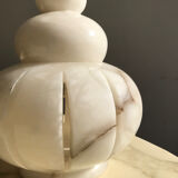 Alabaster lamp from the 1970s