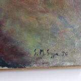 Tableau d'Art abstrait, 1970