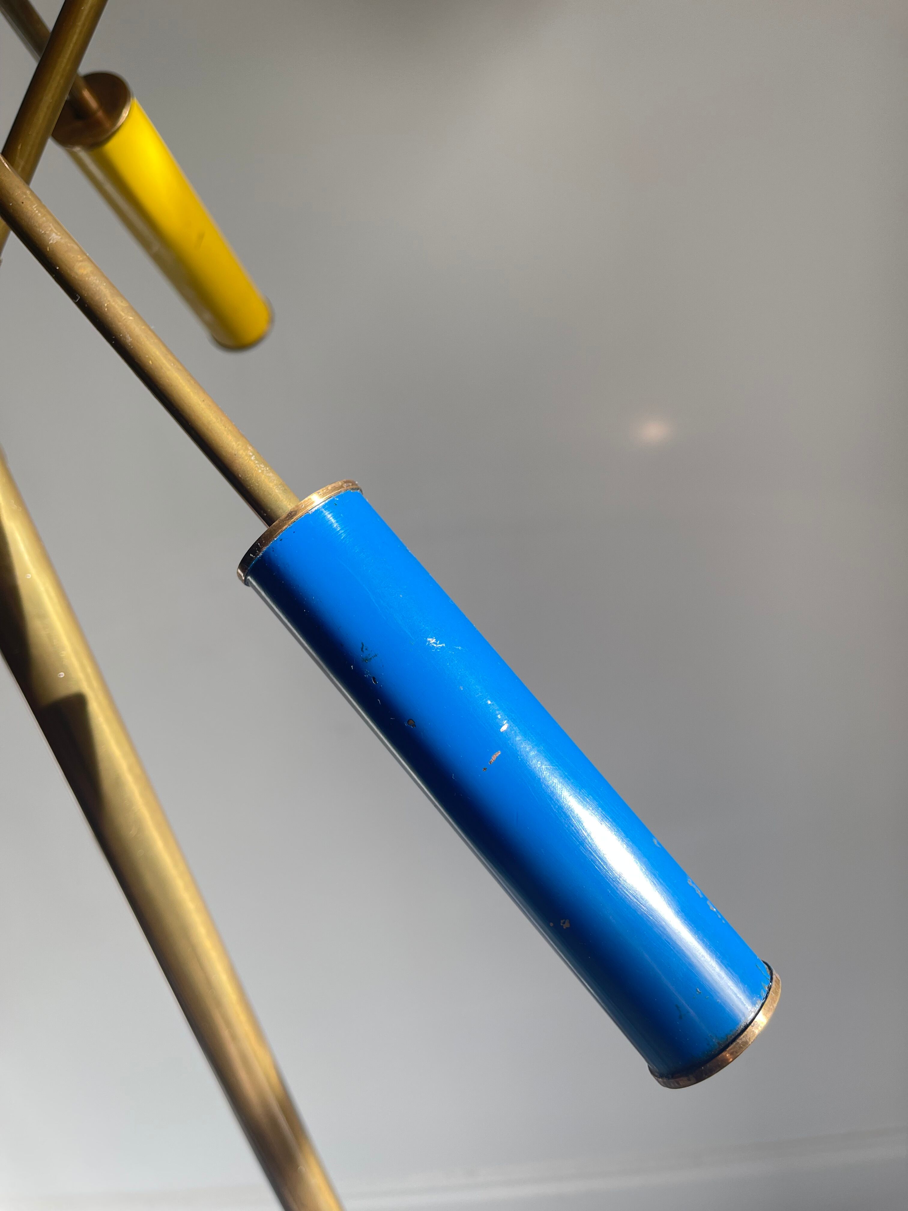 “Triennale” floor lamp by Angelo Lelii by Arredoluce