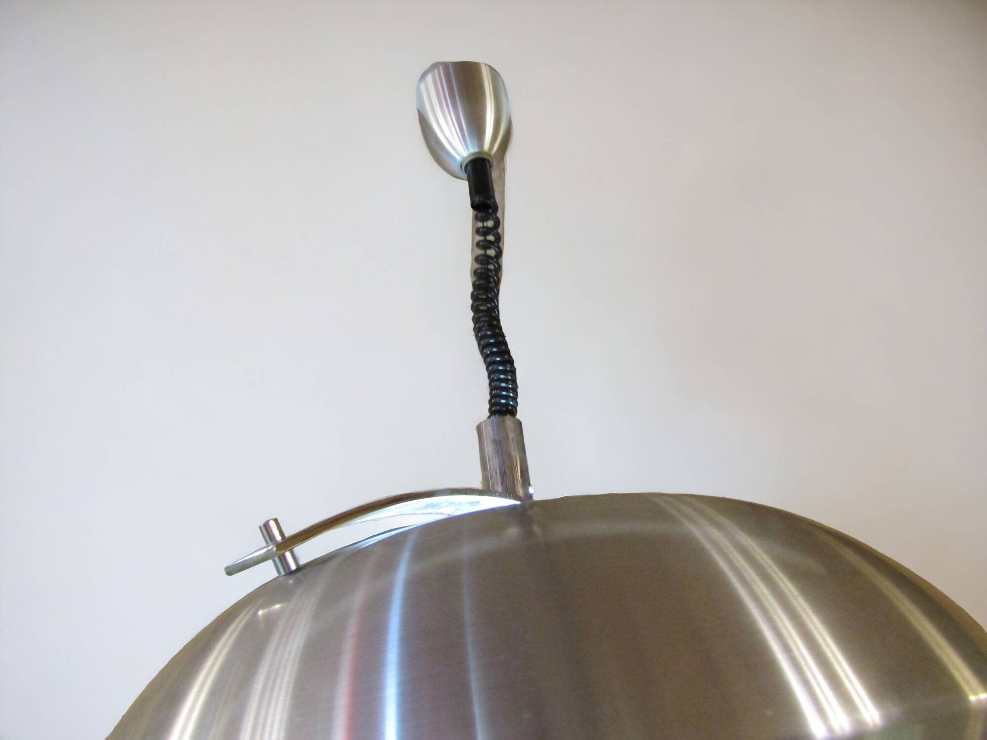 Vintage Space Age pendant chandelier in the style of Lakro Amstelveen.